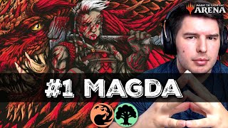 1 MYTHIC MAGDA DECK IS INSANELY POWERFULL IN STANDARD  MTG ARENA [upl. by Alfi]