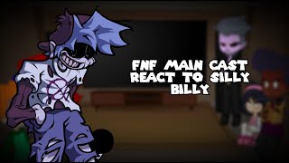 FNF Main Cast react to Vs Yourself Hit Single Real Silly Billy [upl. by Jodie669]