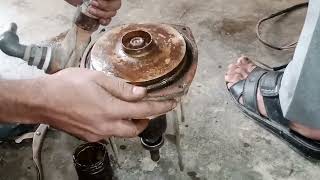 monoblock motar pump bearing replacement  how to change bearing monoblock motar pump [upl. by Erbas]