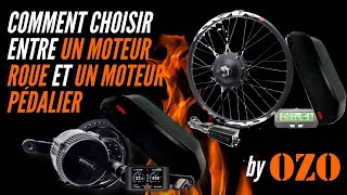 Moteur roue VS moteur pédalier  Quoi choisir pour son vélo électrique [upl. by Saideman]