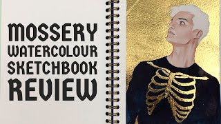 Mossery Watercolour Sketchbook Review [upl. by Eednar]