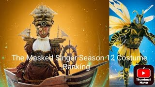 The Masked Singer Season 12 All Costumes Ranked [upl. by Alexina363]