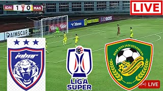 Johor Darul Tazim Vs Kedah FC Live Football  Liga super 2024  gameplay pes21 [upl. by Dranal532]