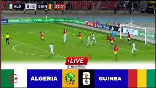 🔴LIVE  Algeria vs Guinea ● Live Stream  FIFA World Cup CAF Qualification2026 [upl. by Alberta]