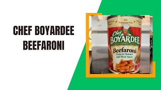 Chef Boyardee Beefaroni [upl. by Navanod]