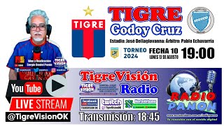 TIGRE vs Godoy Cruz en VIVO  TigreVisión RADIO por Radio Panón [upl. by Rolland]