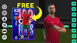 HOW TO TRAIN FREE PEPE MAX LEVEL  EFOOTBALL 2024 MOBILE [upl. by Urbani]