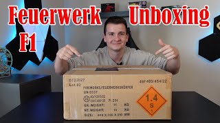 F1 Feuerwerk Unboxing  Pyrolager 2024 FULL HD [upl. by Nirrep]