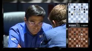 Magnus Carlsen vs Viswanathan Anand  FINAL GAME  World Chess Championship 2014 [upl. by Betty]