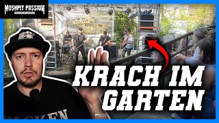 Krach im Garten  Terrassen Mukke Festival  Vlog von Moshpit Passion [upl. by Dlabihcra]