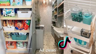 organizing cleaning and restocking ASMR tiktok compilation 2🍀 [upl. by Ellissa432]