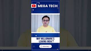 Millionaires  आखिर क्यों छोड़ रहे हैं भारत  3 🤔 megatech india dhruvrathee IndiaMigration [upl. by Laufer862]