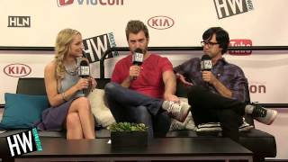 Rhett amp Link Talk ‘Looking For Ms Locklear’ amp Being Raised By Falcons VIDCON 2014 [upl. by Partan]