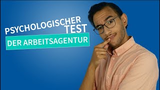 Psychologischer Test Arbeitsagentur  Das musst du wissen 2024 ausbildung [upl. by Arotahs59]