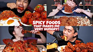 SPICY Mukbang Moments That Makes Me So HUNGRY🌶️🥵🤤 [upl. by Penelope626]