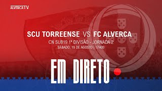 SCU Torreense x FC Alverca  DIRETO [upl. by Goldshlag]