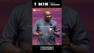 1 Minute Daily Challenge  Apostle Joshua Selman [upl. by Arabrab]