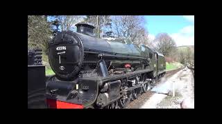 KEIGHLEY amp WORTH VALLEY RAILWAY STEAM GALA VIDEO DIARY 24th MARCH 2024 [upl. by Haseena941]