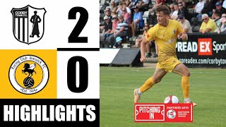 Highlights  Corby Town 20 Racing Club Warwick  NPL  17082024 [upl. by Honeyman]