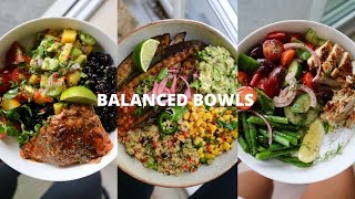 BALANCED BOWLS  FULL RECIPES [upl. by Kisor]