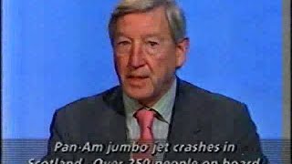 ITN Newsflash  Lockerbie Disaster 1988 [upl. by Hamburger]