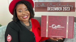 December 2023 Delta Box Revealing [upl. by Eanaj591]