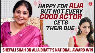 Shefali Shah on her Emmy nomination Delhi Crime 3 amp Alia Bhatt’s National Award win  Three Of Us [upl. by Dian]