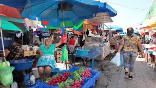 BUSY MARKET IN EL SALVADOR EL MERCADO COLON DE SANTA ANA 2024 [upl. by Nilla707]