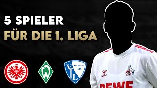 Neuzugänge für die Bundesliga 5 Spieler der Absteiger Köln amp Darmstadt für BundesligaVereine [upl. by Hanikahs46]