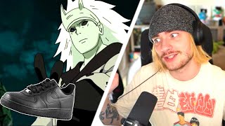 VEZYPOO REACTS TO MADARA AND THE SIX PATHS OF BLACK AIR FORCE ENERGY [upl. by Britteny]