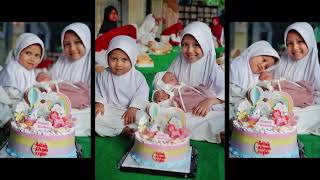 Highlight Video Tasyakkuran Milad mbak Aisyah ke 3 tahun dan Aqiqah adik Aliyah 17092024 [upl. by Arutek453]