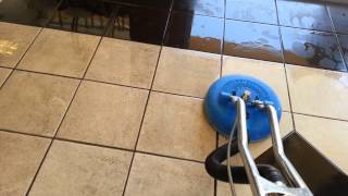 Hydroforce Tile Cleaning Wand in Action [upl. by Elysha]