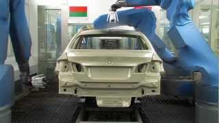 BMW 650i and 640i Paint Process at BMW Plant [upl. by Gable]