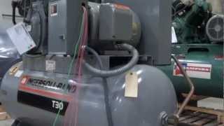 Ingersoll Rand T30 TwoStage Reciprocating Air Compressor [upl. by Nahpos693]