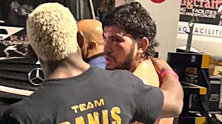 THAT IS BULLSHT  DILLON DANIS RAGING amp DISTRAUGHT AFTER BEING DISQUALIFIED AGAINST LOGAN PAUL [upl. by Halie]