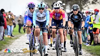 Paris–Roubaix Femmes  EXTENDED HIGHLIGHTS  482023  Cycling on NBC Sports [upl. by Nedrob]