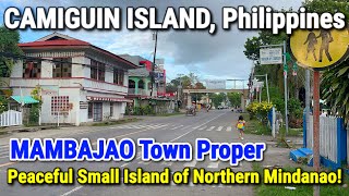 CAMIGUIN ISLAND PHILIPPINES  Mambajao Town Proper  Walking Tour  Small Peaceful Island Province [upl. by Atiluj128]