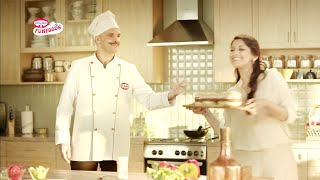 Fun Foods Mayonnaise AdTVC  French Chef with Sonali Bendre Behl amp Zachary Coffin Dr Oetker [upl. by Hollah807]