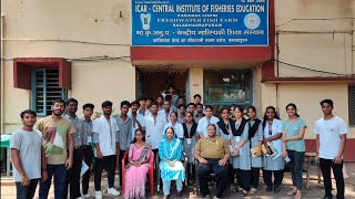 Fisheries Department Field Trip Central Institute of Fisheries EducationIdeal College Kakinada [upl. by Walcott]