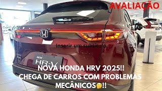 NOVA HONDA HRV 2025 [upl. by Avivah]