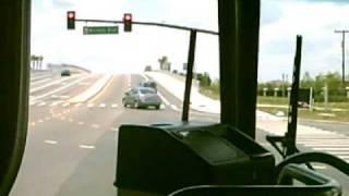 Lynx Bus Ride 42 on Oak Ridge RD amp International Drive Orlando FL Part 1 [upl. by Nyladnek]