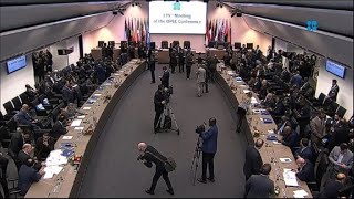 OPEC members meet in Vienna [upl. by Dde]