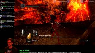 Dark Souls Weapon Swap Mod Aggressive PermaGravelorded All Bosses No SampQ challenge run Part 2 [upl. by Alekehs]