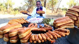 Hot Dogs Recipe  How to Make easy Hot Dogs  New York Chicken Hot Dog By Our Grandpa [upl. by Wieren]