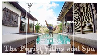 The Purist Villas and Spa Experience  UbudBaliIndonesia [upl. by Carbo]