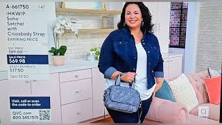 Dawn Sepulveda Modeling for QVC plussize purse qvc clothing fashion model shoes sneakers [upl. by Ayidah]