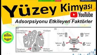 Adsorpsiyona Etki Eden Faktörler I Kısım DERS 8 [upl. by Gregorius615]