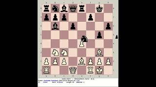 Cohn Erich vs Nimzowitsch Aaron  Karlsbad Chess 1907 Germany [upl. by Zela]