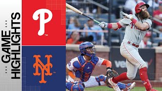 Phillies vs Mets Game Highlights 10123  MLB Highlights [upl. by Flin]