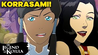 Korra amp Asamis Relationship Timeline ⚡️ Full Story  The Legend of Korra [upl. by Ridglea]